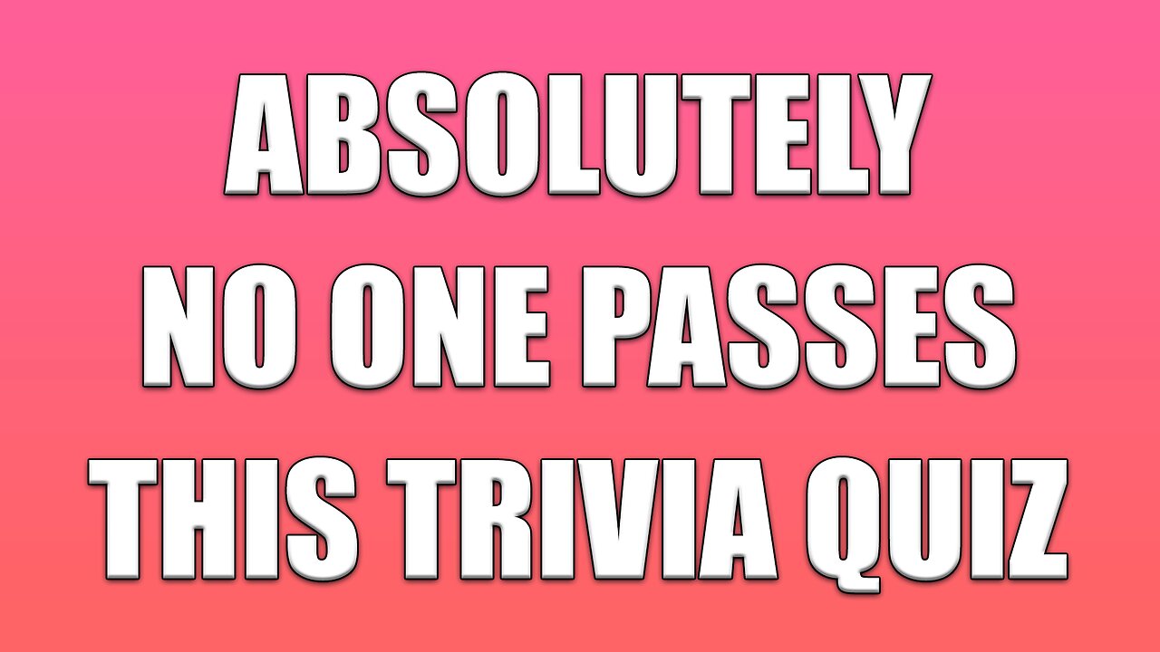 Trivia Quiz