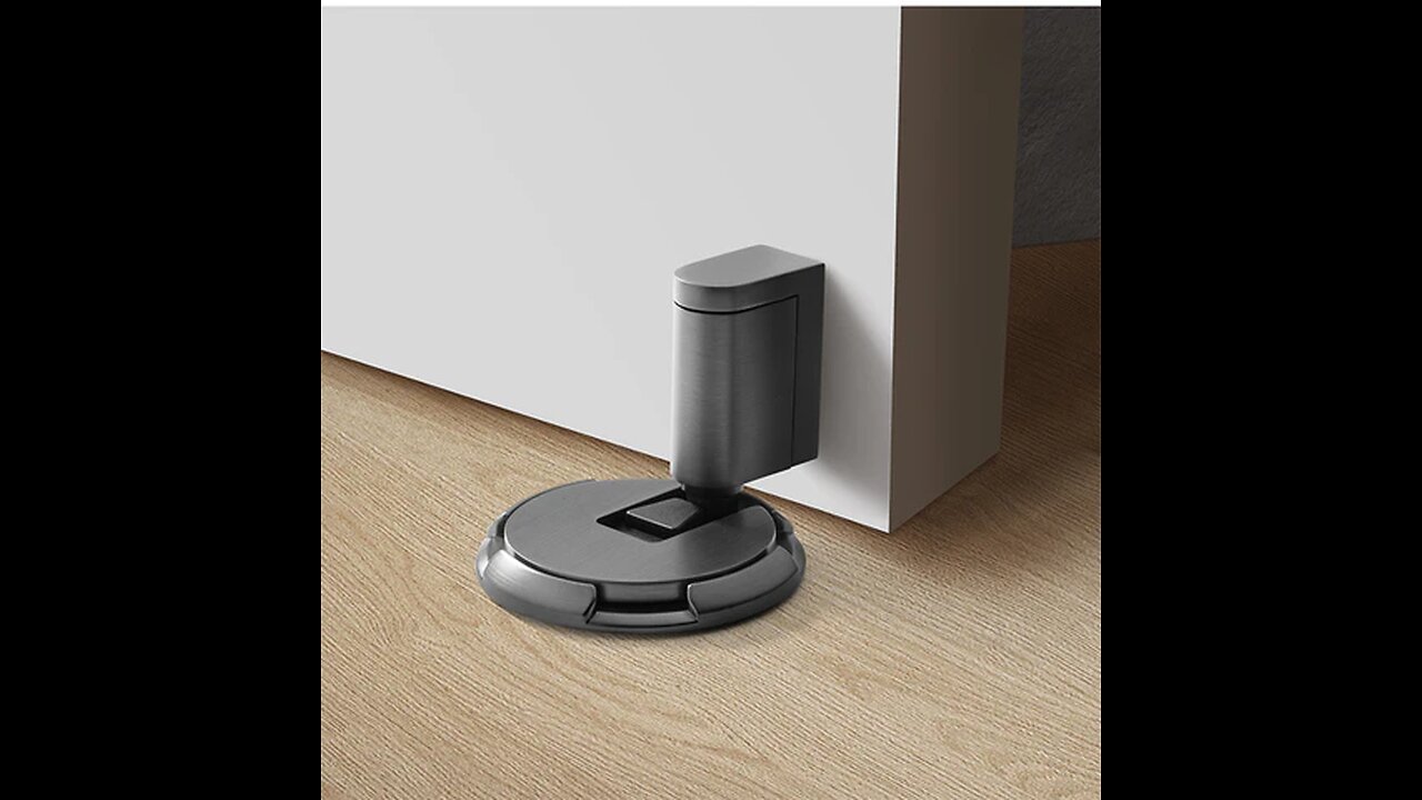 Windproof, Drill-Free Invisible Door Stopper