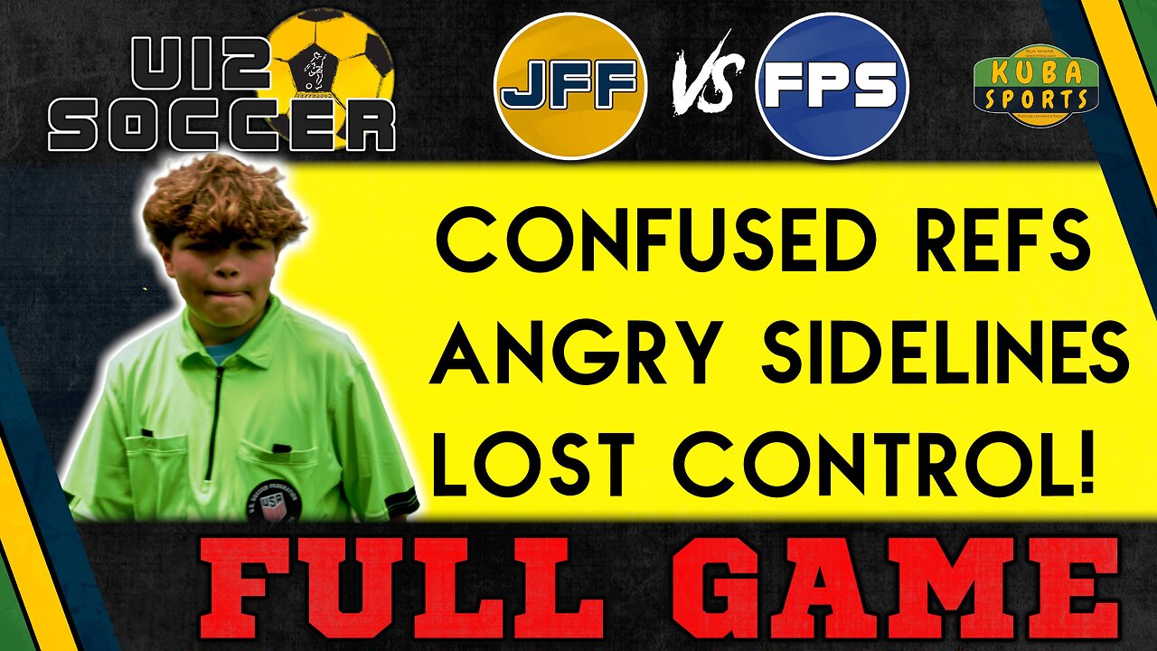 SOCCER | Jefferson Falcon Freeze vs Florham Park Soccer – What Was That Officiating?!