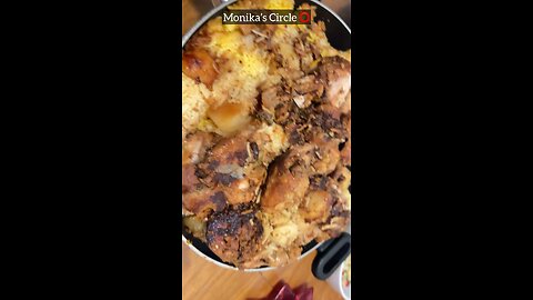 ⭕️ My super easy Chicken kacchi birani in pressure cooker 🥰; Asian Halal food