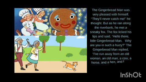 English Stories the Ginger bread man