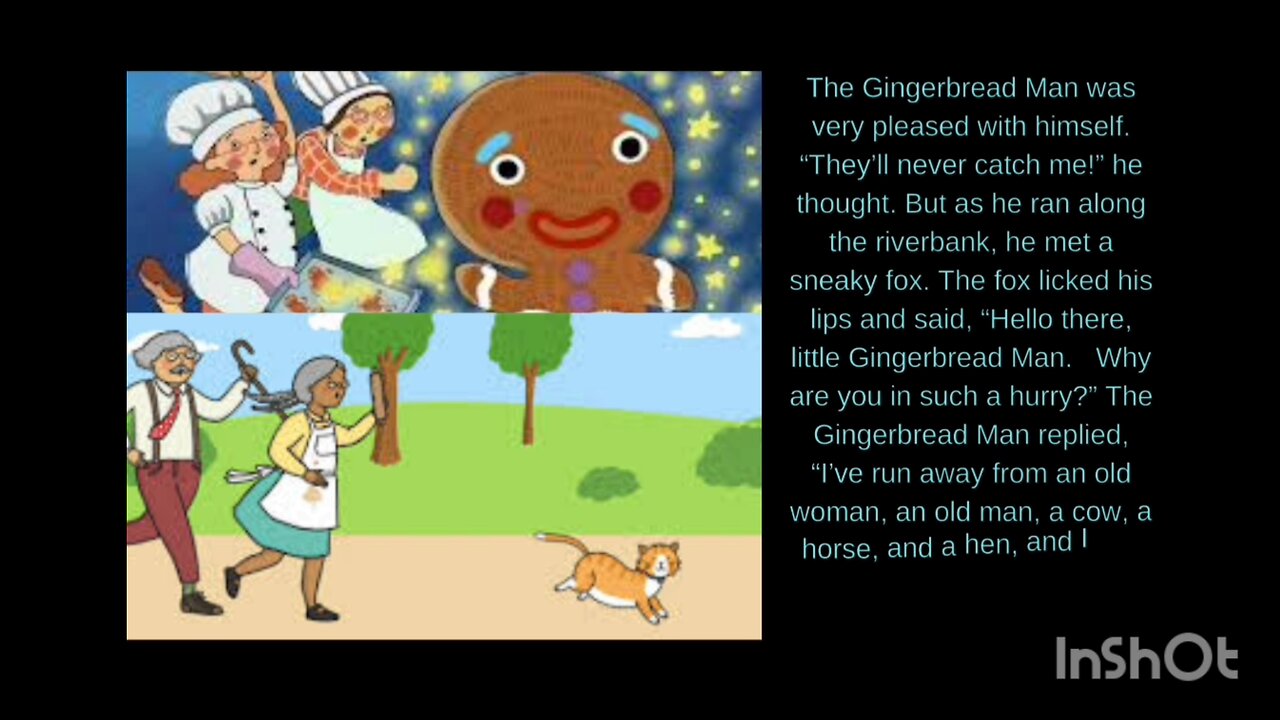 English Stories the Ginger bread man