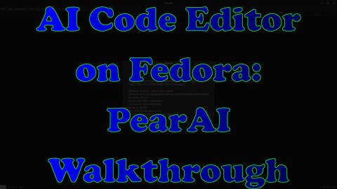 PearAI Setup & Demo on Fedora Linux - Smarter Coding with Open Source AI