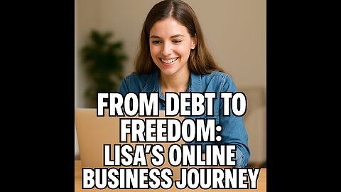From Debt to Freedom: Lisa’s Online Business Journey