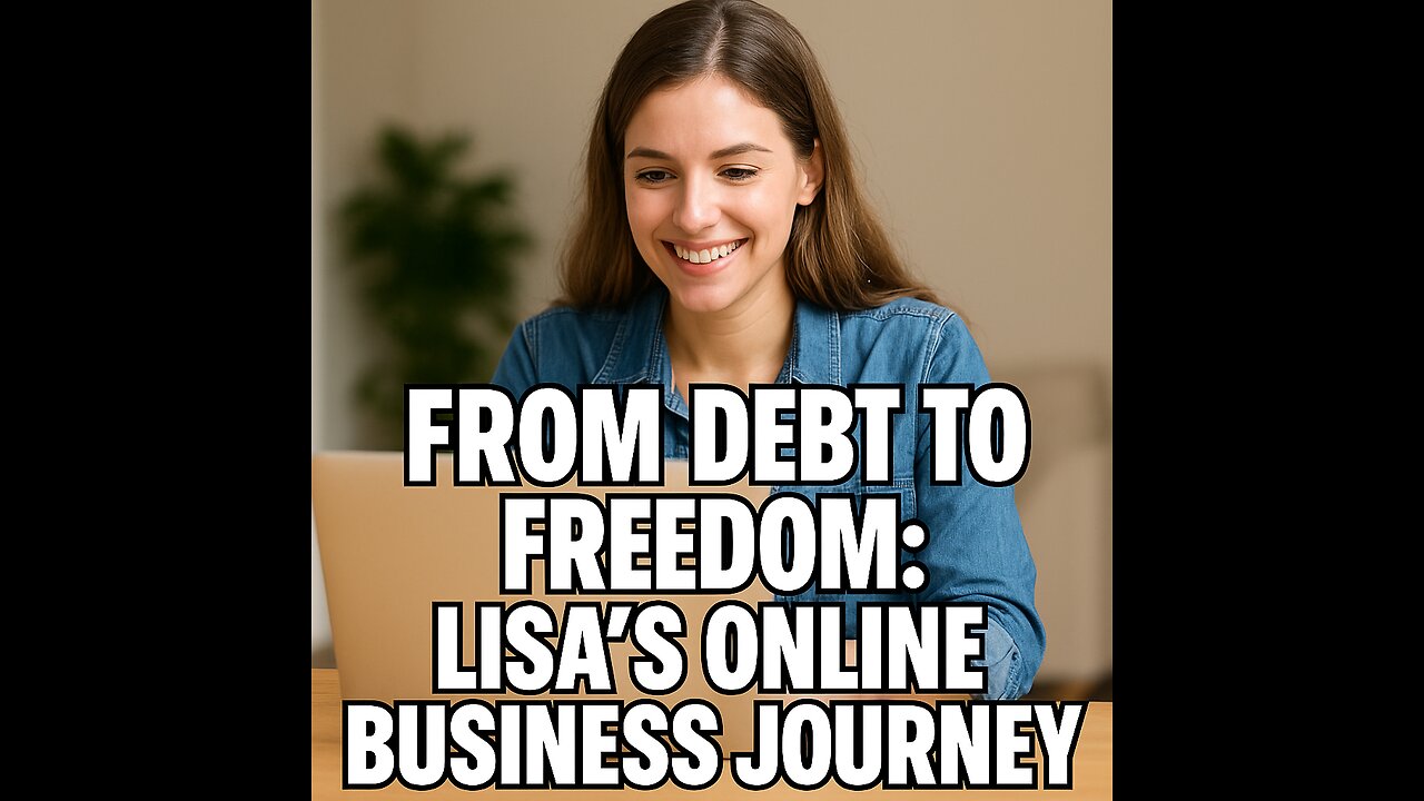 From Debt to Freedom: Lisa’s Online Business Journey