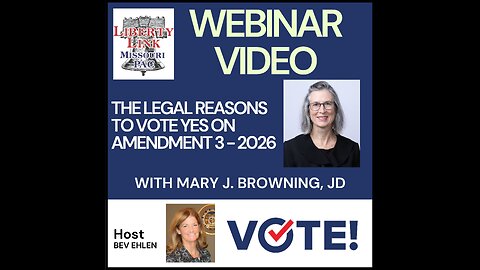 Amendment 3-2026 Webinar with Mary J. Browning, J.D.
