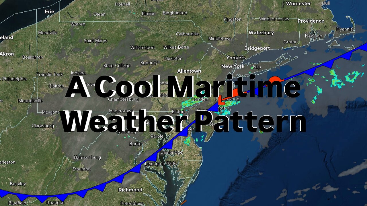 A Cool Maritime Weather Pattern
