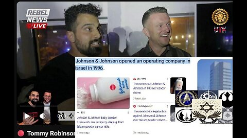 #Robinson , #farage, #brand, J&J admit to genocide