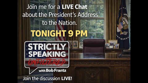 UNFILTERED: It's a Trump National Address Livestream Party!