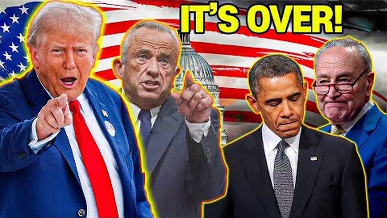 BREAKING: Trump & RFK Jr. Drop Bombshell on Obama & Chuck Schumer — America in Shock