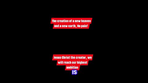 📣📣📣 Jesus Christ the creator will create a new heaven and a new earth ⏰🙏‼️ #newearth #newheaven