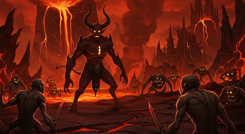 Devil’s Defiance: Dark Fantasy Animation in Hell