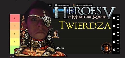 TIER LISTA BOHATERÓW TWIERDZY w Heroes 5: ARENA (patch 3.0.1) - Moja perspektywa