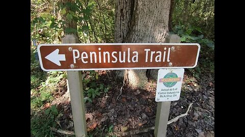 Peninsula trail, Lake Hope Ohio