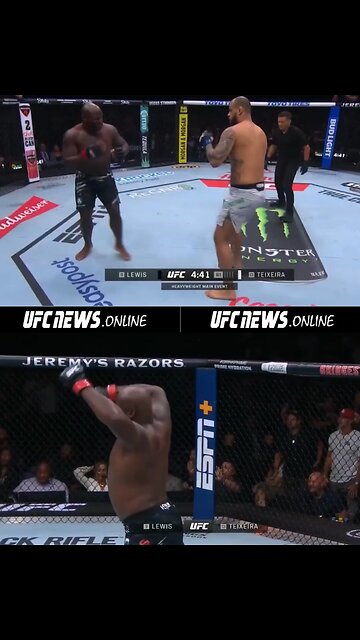 DERRICK LEWIS WITH A FIRST-ROUND KO!! 😤💥