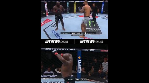 DERRICK LEWIS WITH A FIRST-ROUND KO!! 😤💥