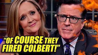 Stephen Colbert Firing was a NO BRAINER Says Samantha Bee...