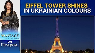 Eiffel Tower Lights Up in Blue & Yellow for Ukraine’s Independence Day | Vantage with Palki Sharma