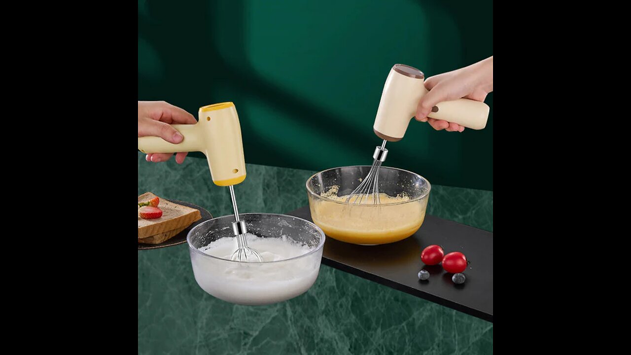 Small Handheld Electric Egg Stirrer
