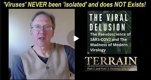 "Dr. Tom Cowan: Viruses Don't Exist + Understanding Deuterium Depleted Water (DDW)"