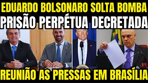EDUARDO BOLSONARO SOLTA BOMBA!! M0RAES CONDENADO NA CORTE INTERNACIONAL!! ACABOU...