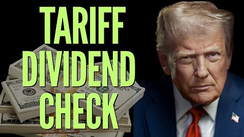President Trump Promises Tariff Dividend Checks： Here's the Reality
