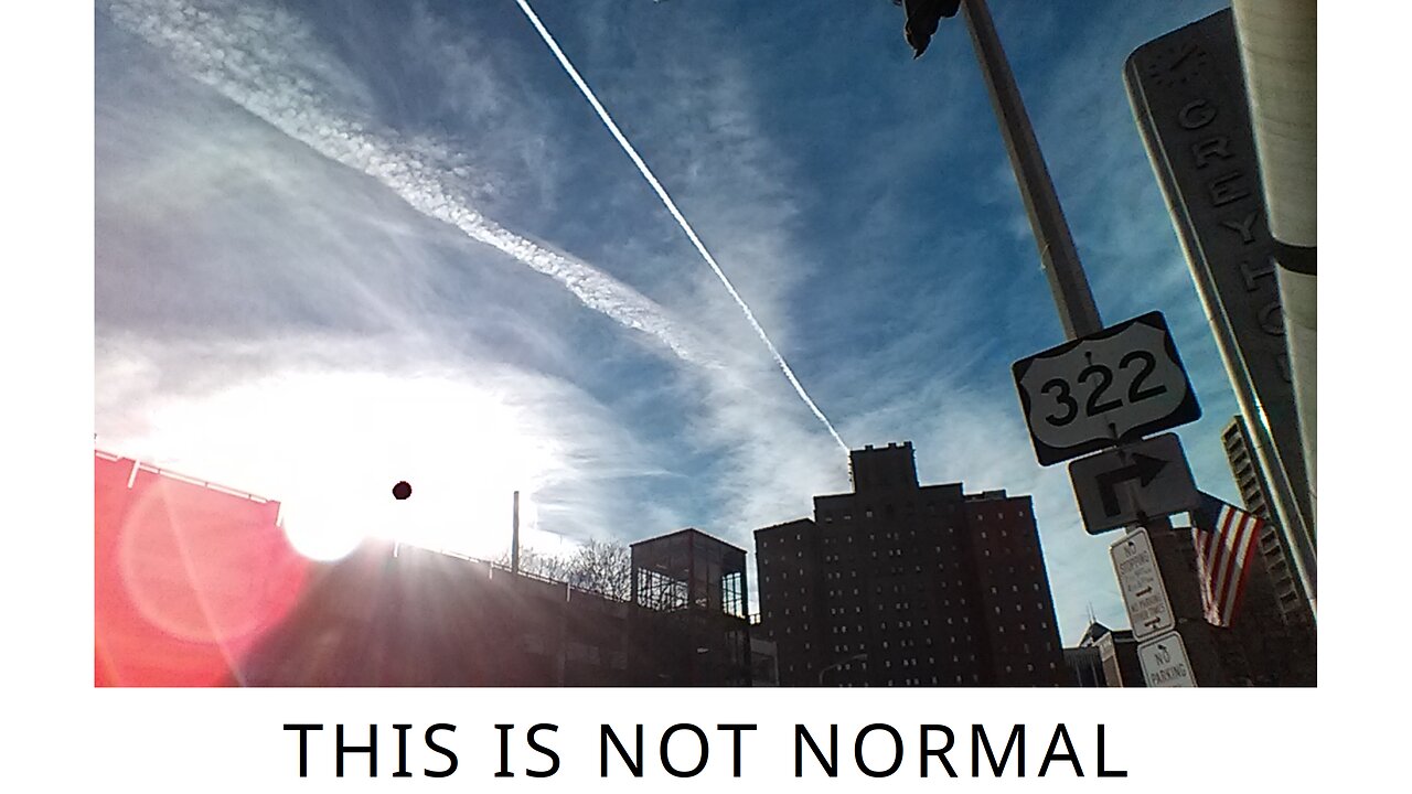 This Is Not Normal...Mr. Blue Sky is living here today, covered by Frankenstein Clouds