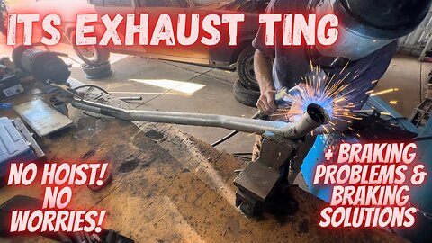 Remaking the exhaust! - HJ WAGON BEATER BUILD EP7