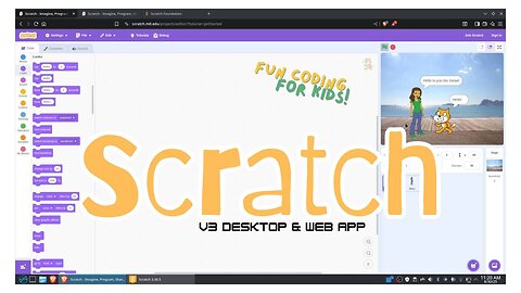 Scratch v3 fun coding for kids