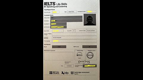 Share the experience and tips about taking IELTS Life Skills B1 test