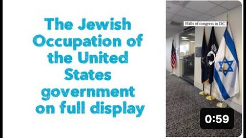 "Full Display of Jewish Involvement in the US Government"