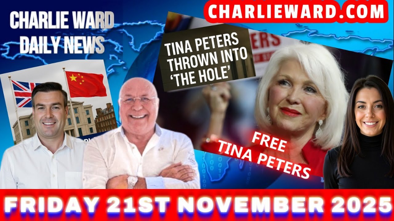 CHARLIE WARD DAILY NEWS WITH CHARLIE WARD, PAUL BROOKER & DREW DEMI FRIDAY 21ST NOVEMBER 2025