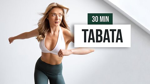 Day 12: 30 MIN TABATA PARTY Workout, with TABATA song , no Equipment ( HIIT it Hard, the comeback)