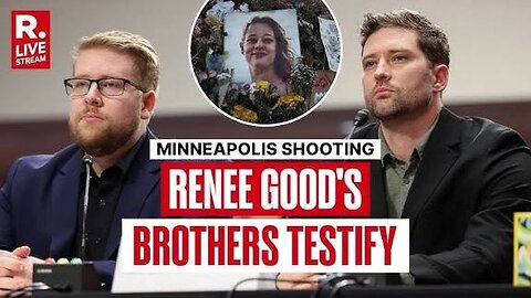 Breaking Renee Good Brothers hearing Senate Tearful powerful speech murder of sister by ICE Agents