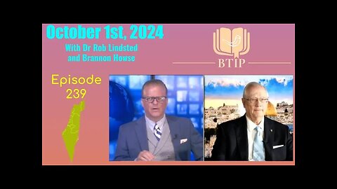 Episode 239 Iranian Strike on Israel; Interview with Brannon Howse and Dr Rob Lindsted