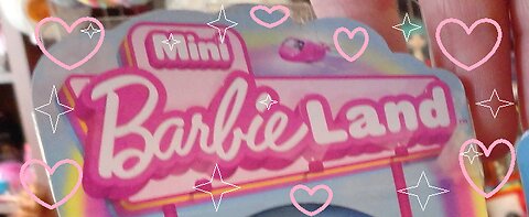 Mini BarbieLand Cutie Reveal and Jeep Camp Playset