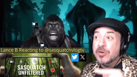 Lance B Reacting to '' Ai Bigfoot Vlogs '' Reaction