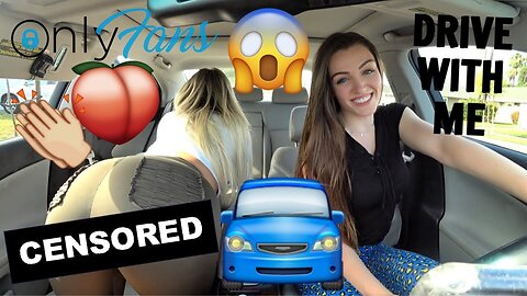 HOT GIRLS DRIVE WITH ME TWERKING WITH ONLYFANS GIRLS! (ALLY HARDESTY & OLIVIA CARA)