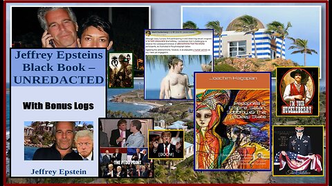 The Black Book and Flight Logs of Epstein ~ Unredacted