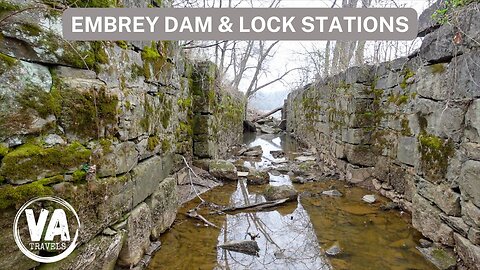 Exploring ruins along the RAPPOHANNOCK RIVER (Fredericksburg, VA)