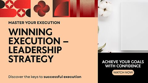 🚀 Winning Execution: Master the Art of Turning Ideas into Results 💡🔥