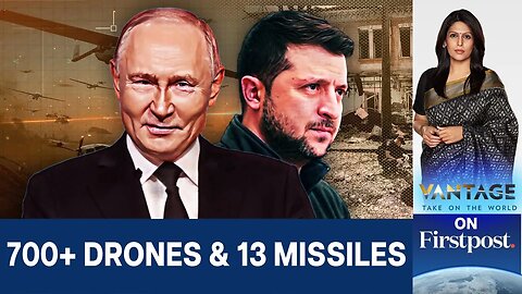 Russia Launches Biggest Air Attack on Ukraine Yet | Vantage with Palki Sharma