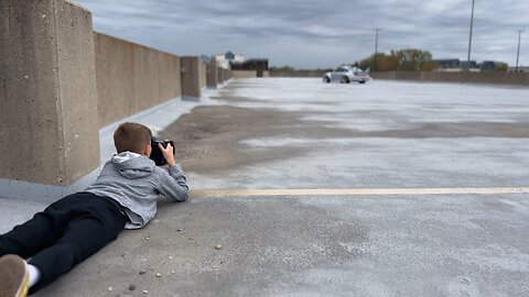 Porsche 911 Parking Garage Shoot