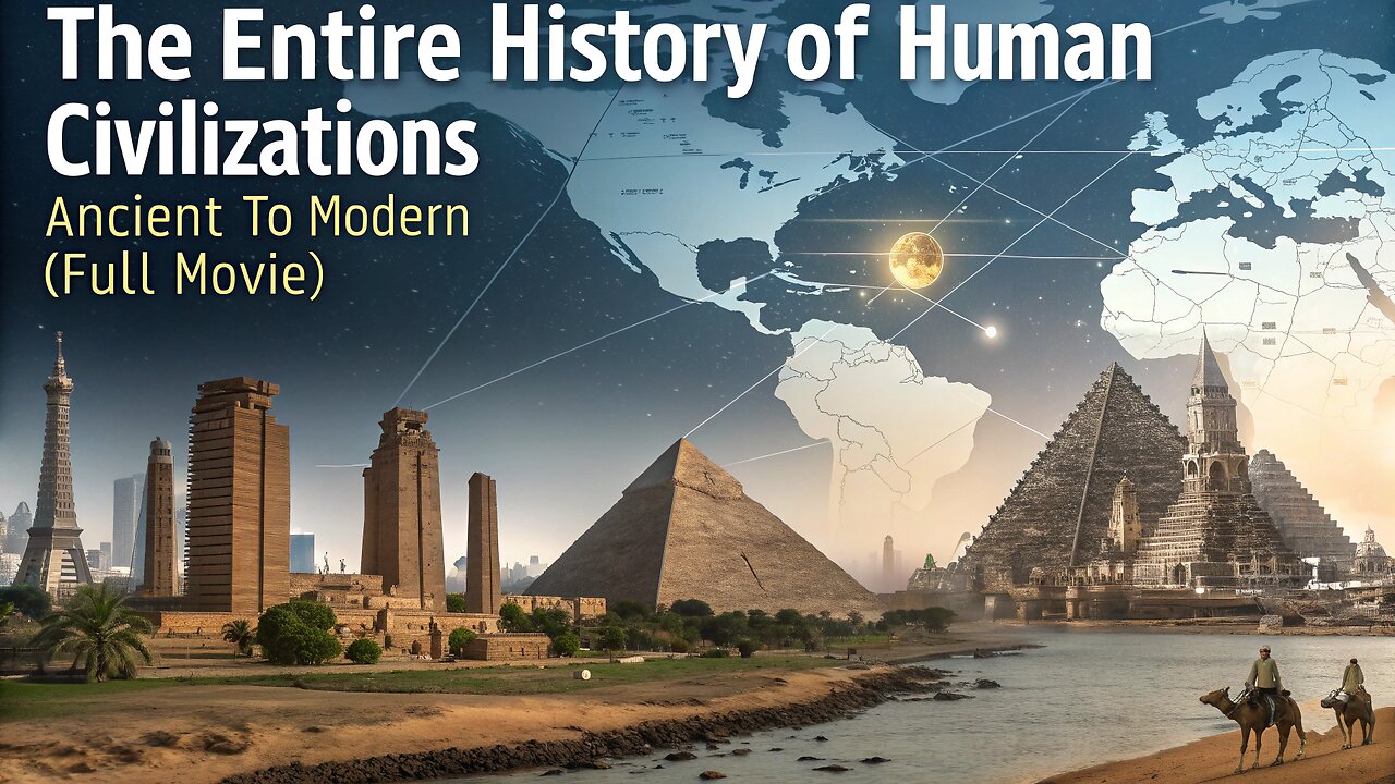 The Complete Story of Human Civilization | From Ancient Times to the Modern World (4K Documentary)