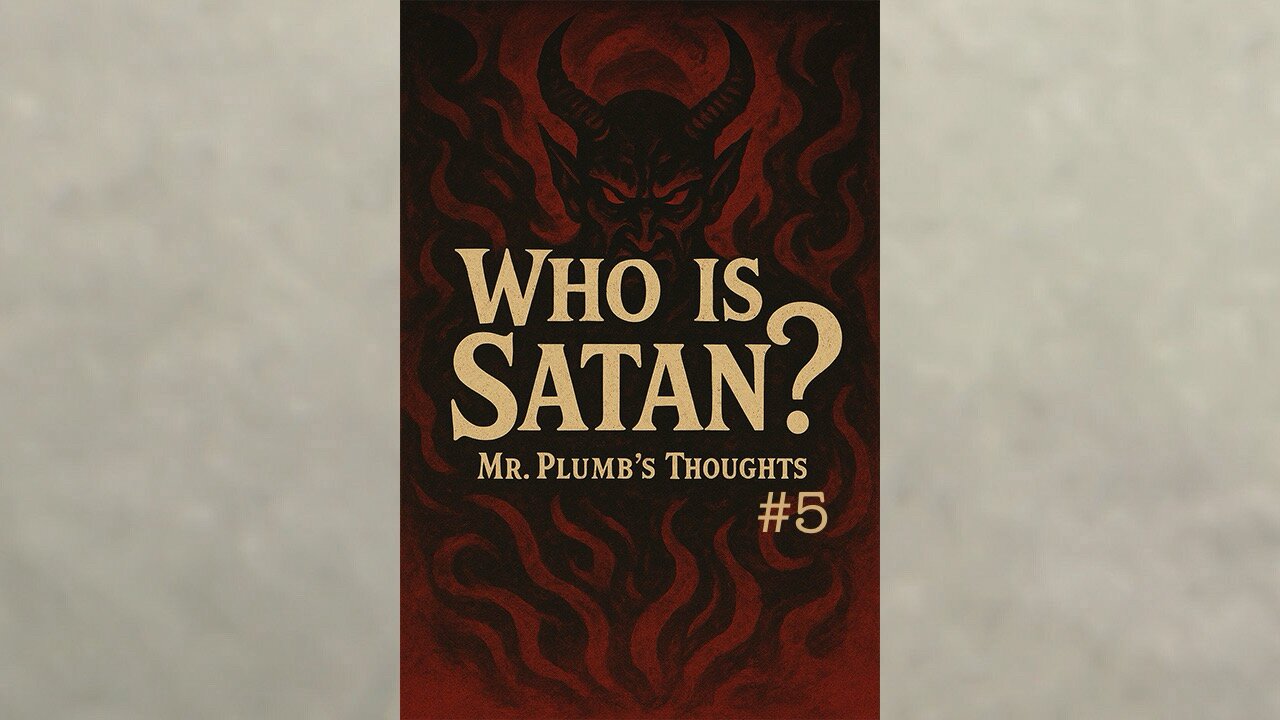 Who is Satan? Mr. Plumb’s Thoughts #5