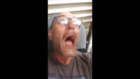 pretend tears from a pretend cop