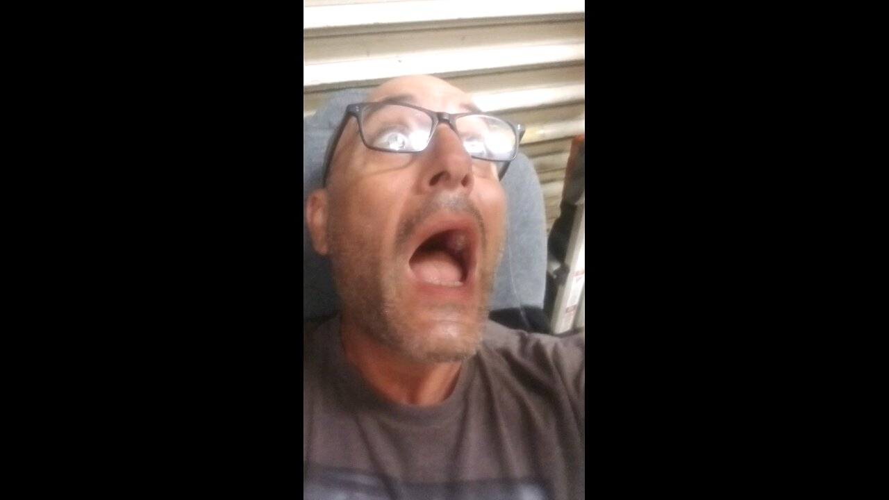 pretend tears from a pretend cop