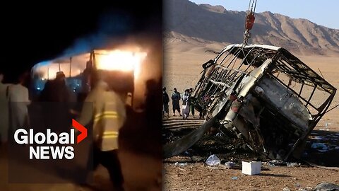 Afghanistan bus crash kills nearly 80, including children expelled from Iran