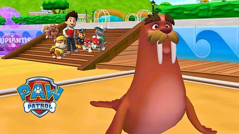 PAW Patrol Rescue World – Alex’s Backpack & Volleyball Fun with Mr. Porter