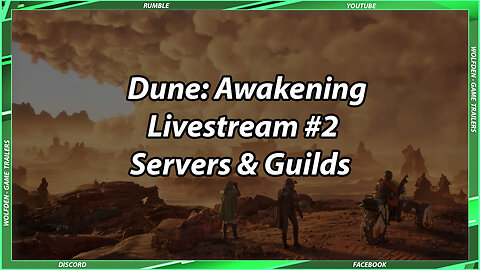 ⚡Dune: Awakening | Livestream #2 | Servers & Guilds | 2025